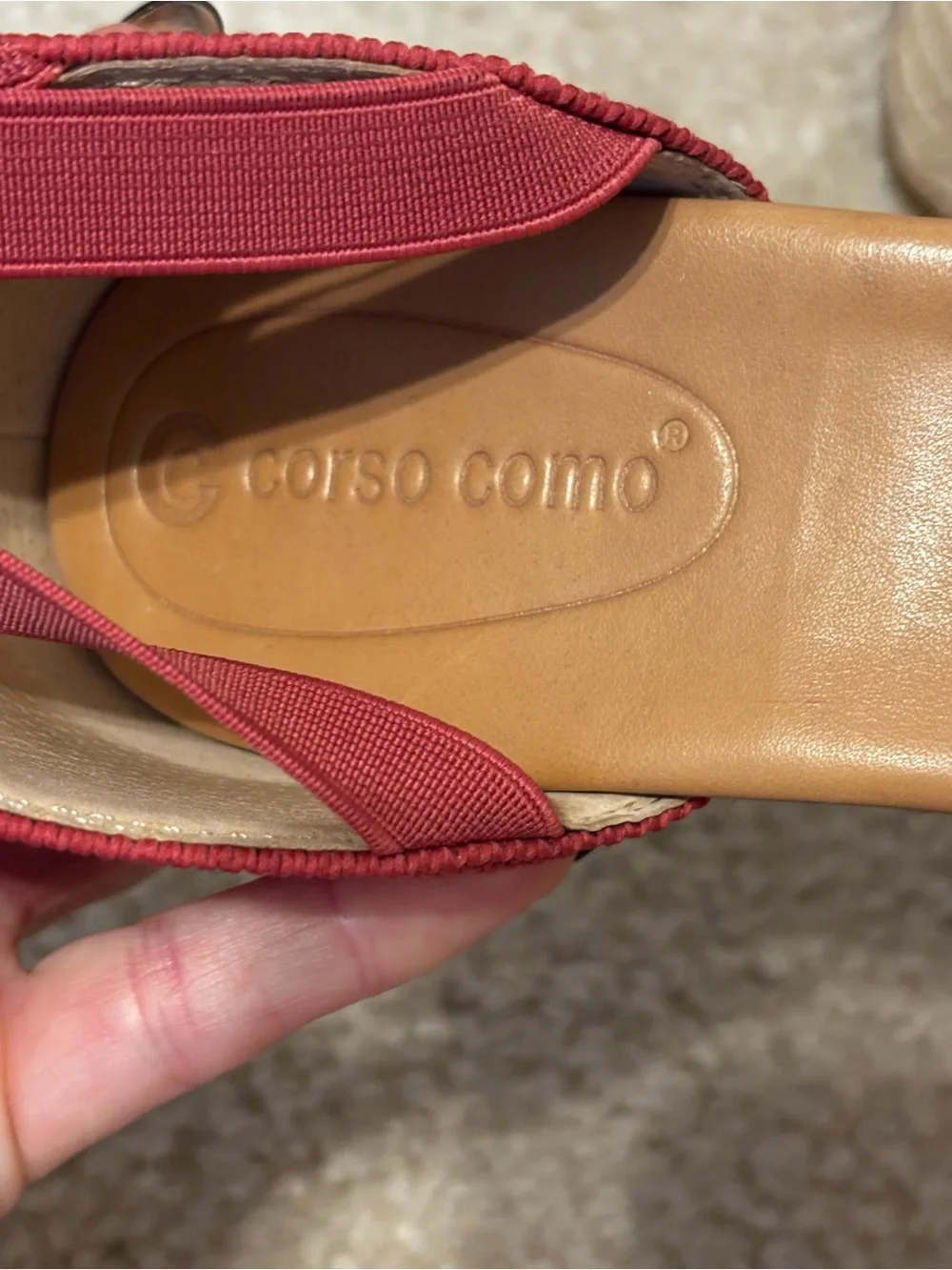 Corso Como Coral Espadrilles